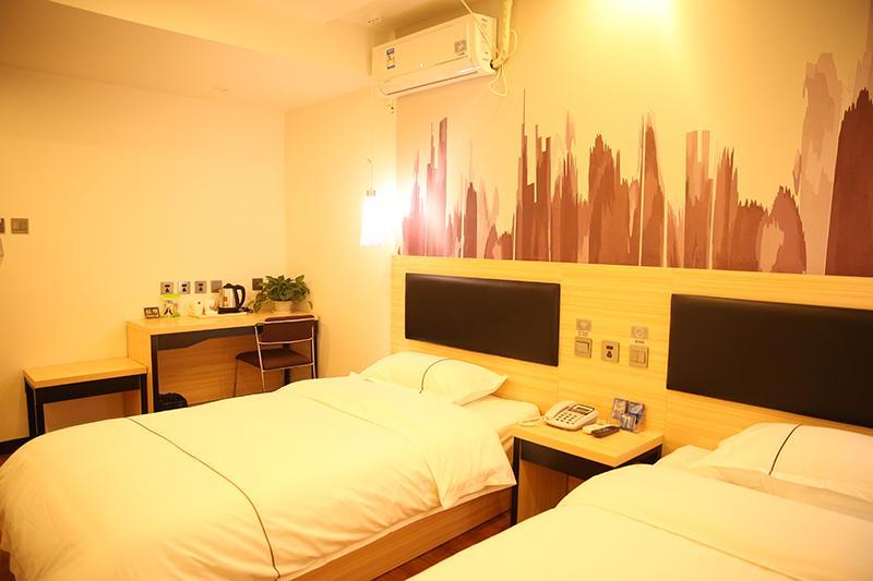 Gaoliu Thank Inn Chain Hotel Shandong Weifang Qingzhou Railway Station מראה חיצוני תמונה
