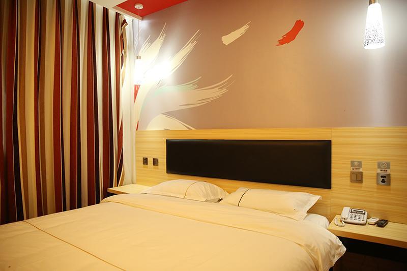 Gaoliu Thank Inn Chain Hotel Shandong Weifang Qingzhou Railway Station מראה חיצוני תמונה